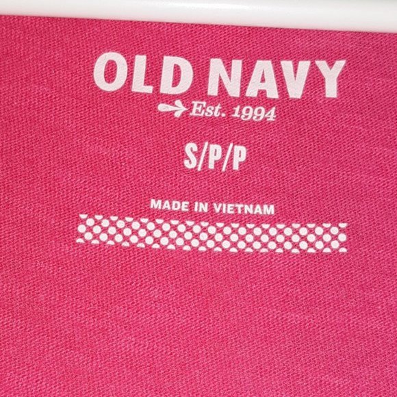 3 Old Navy Red, Pink and Blue/white Short Sleeve Tops Small - Picture 8 of 8